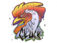 Sticker Cluck (Holo)
